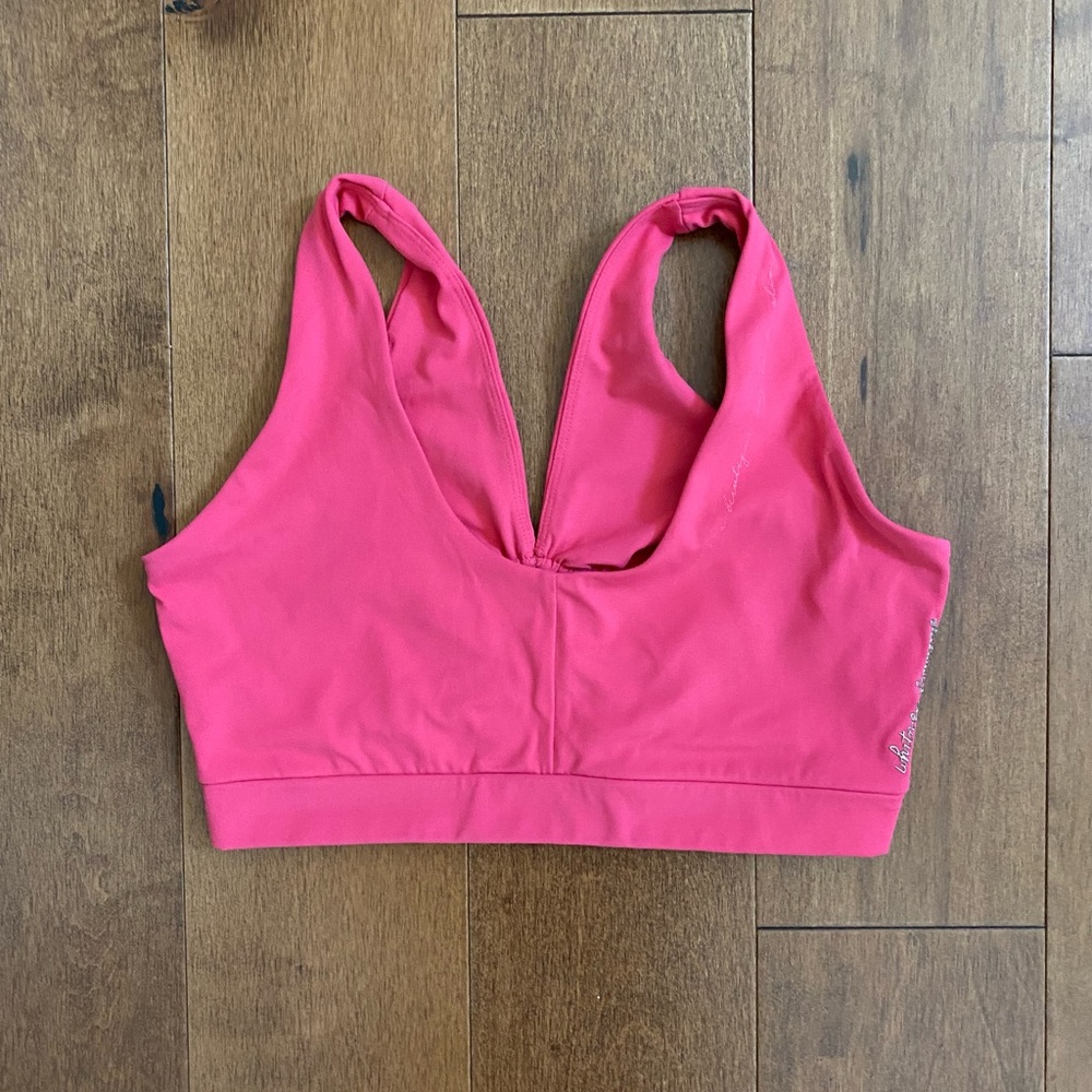 Gymshark x Whitney Simmons V2 Red Sports Bra Size Small 🌹